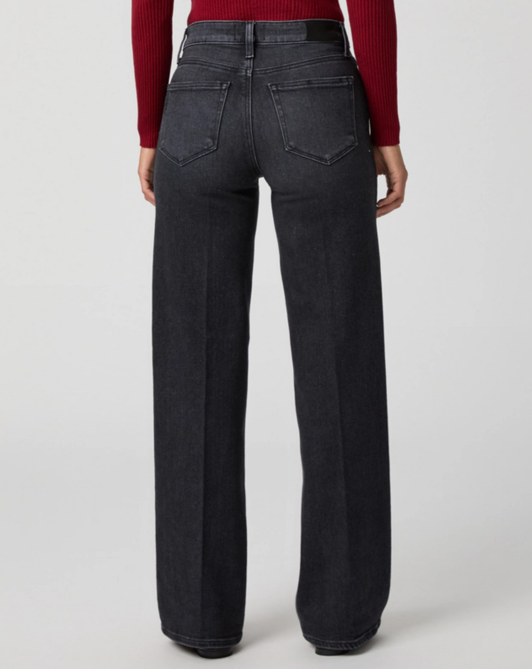 Tatum 32" Wide Leg Jean, Ink Black