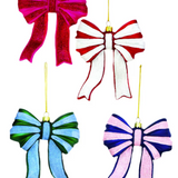 Glittered Bows Ornament