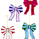Glittered Bows Ornament