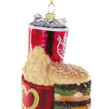 Fast Food Burger Ornament