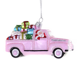 Holly Jolly Delivery Ornament
