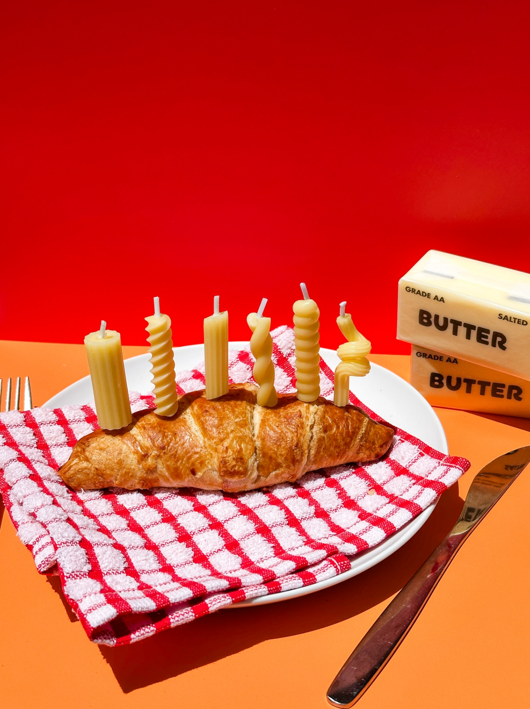 Pasta Party Birthday Candles