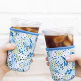 Large Drink Sleeve, Waterfall Floral