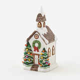 Lighted Church Ceramic
