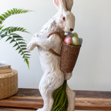 Easter Bunny with Basket of Eggs