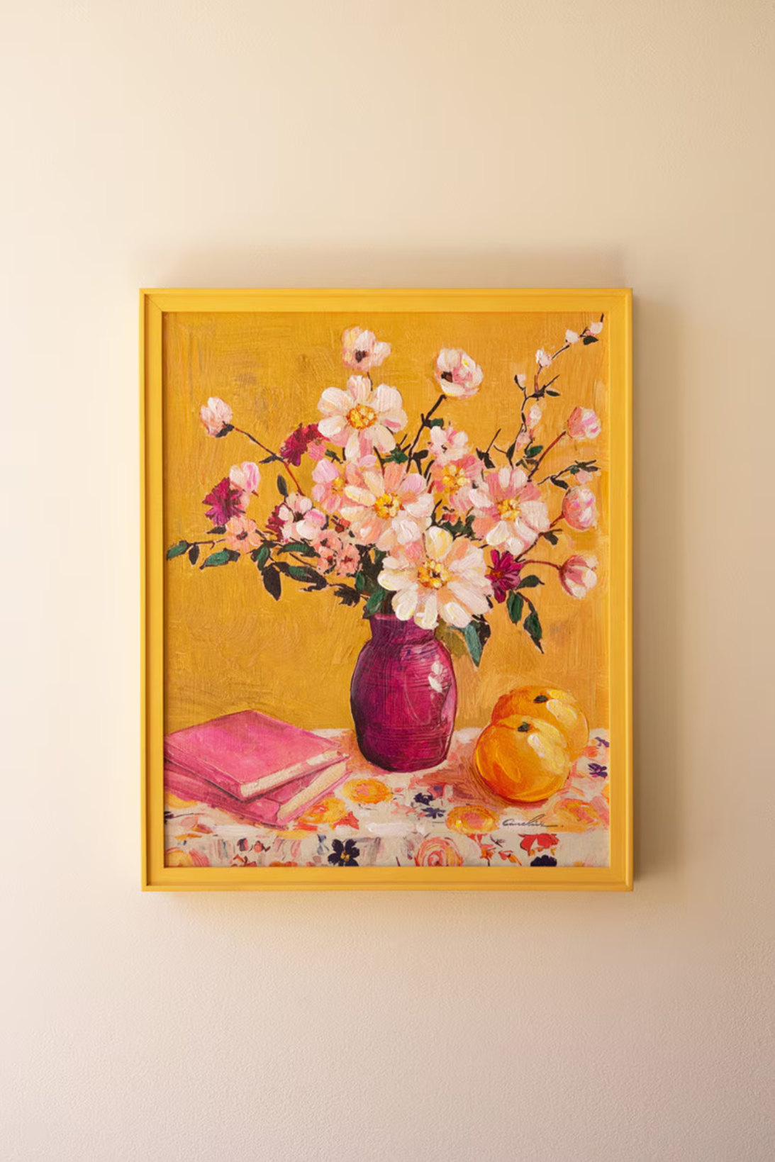 Framed Still Life Painting