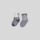 CozyChic Lite® Baby Sock Stripe Set, Moonbeam Multi