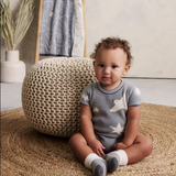 CozyChic Lite® Baby Sock Stripe Set, Moonbeam Multi