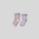 CozyChic Lite® Cosmo Sock Set, Dusty Rose Multi