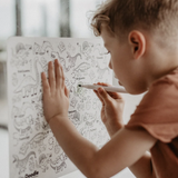 DinoRoar Classic Coloring & Doodle Mat