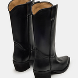 Albany Black Leather Boots