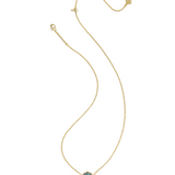 Brynne Shell Short Pendant Necklace, Abalone