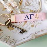 Sorority Embroidered Keychain