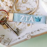 Sorority Embroidered Keychain