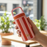 Lil' Bitty Bottle 6 oz, Sicily Stripes Pink