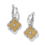 Cathedral Reversible Hoop Earrings, Silver/Gold