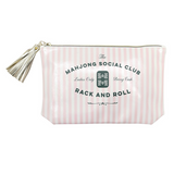 Oil Cloth Pouch, Mahjong Social Club