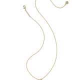 Mini Elisa Dira Necklace, Light Pink Lab Grown Opal