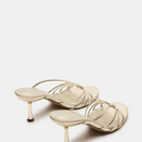 Edna Heel, Champagne Leather