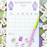 Mahjong Scorecard Pad - Taylor Tiles