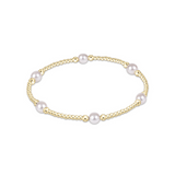 Purpose Pearl 5mm Gold Bracelet