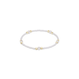 Gameday Hope Purpose Pearl Bracelet, White
