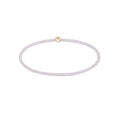 Gameday Hope Classic Bracelet, White
