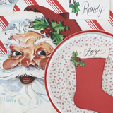 Die-Cut Santa Placemat Sheets