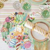 Die-Cut Yuletide Treasure Wreath Placemat Sheets
