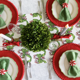 Festive Candy Canes Runner, 20" x 25"