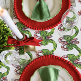 Festive Candy Canes Runner, 20" x 25"