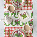 Festive Candy Canes Runner, 20" x 25"