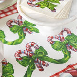 Festive Candy Canes Runner, 20" x 25"