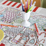 Gingerbread Coloring Runner, 20" x 25"