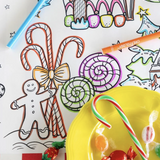 Gingerbread Coloring Runner, 20" x 25"