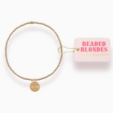 Sorority Beaded Charm Bracelet