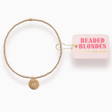 Sorority Beaded Charm Bracelet