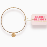 Sorority Beaded Charm Bracelet