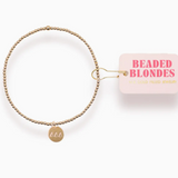 Sorority Beaded Charm Bracelet