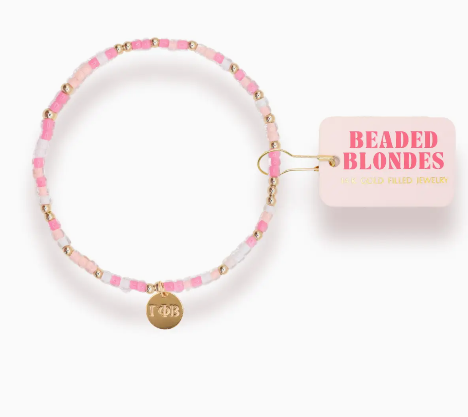 Sorority Sprinkle Charm Bracelet