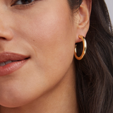 Colette Large Gold Hoop Earrings