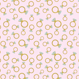 Pink Engagement Rings Bottle Wrap, Mini La Marca Edition