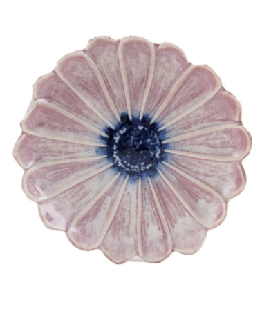 Stoneware Flower Shaped Dish
