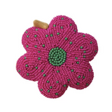 Handmade Glass Beaded Flower Tape Measure