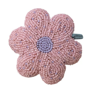 Handmade Glass Beaded Flower Tape Measure