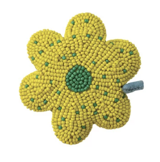 Handmade Glass Beaded Flower Tape Measure