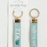 Sorority Embroidered Keychain