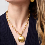 Solara Necklace, Gold