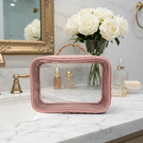 Trio Jet Setter, Blush Velvet Quilted