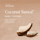 Coconut Santal Artisan Terrazza Velluto Reed Diffuser